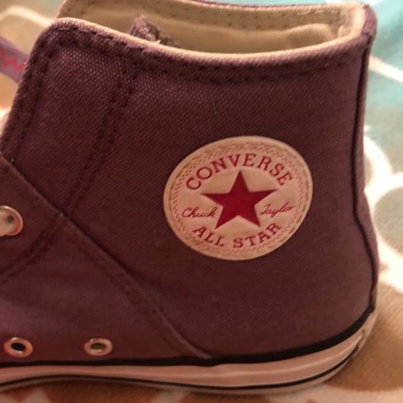 2/$30 mauve high tops - Picture 2 of 4